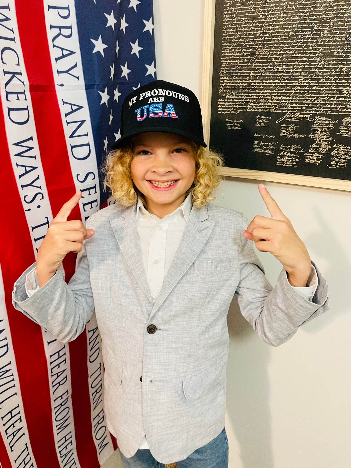 My Pronouns are USA Hat 🇺🇸