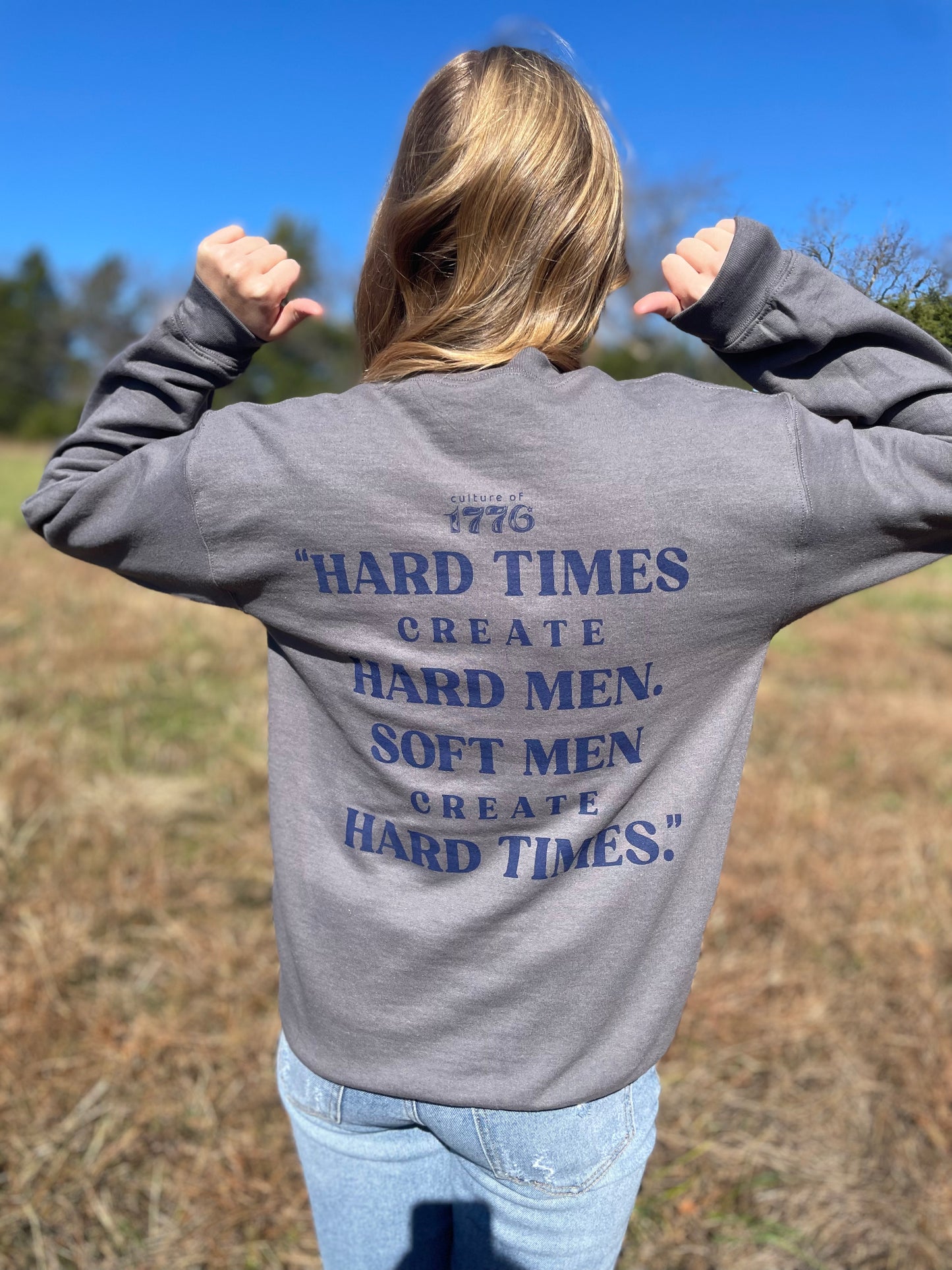 Make Men Masculine Again Crewneck