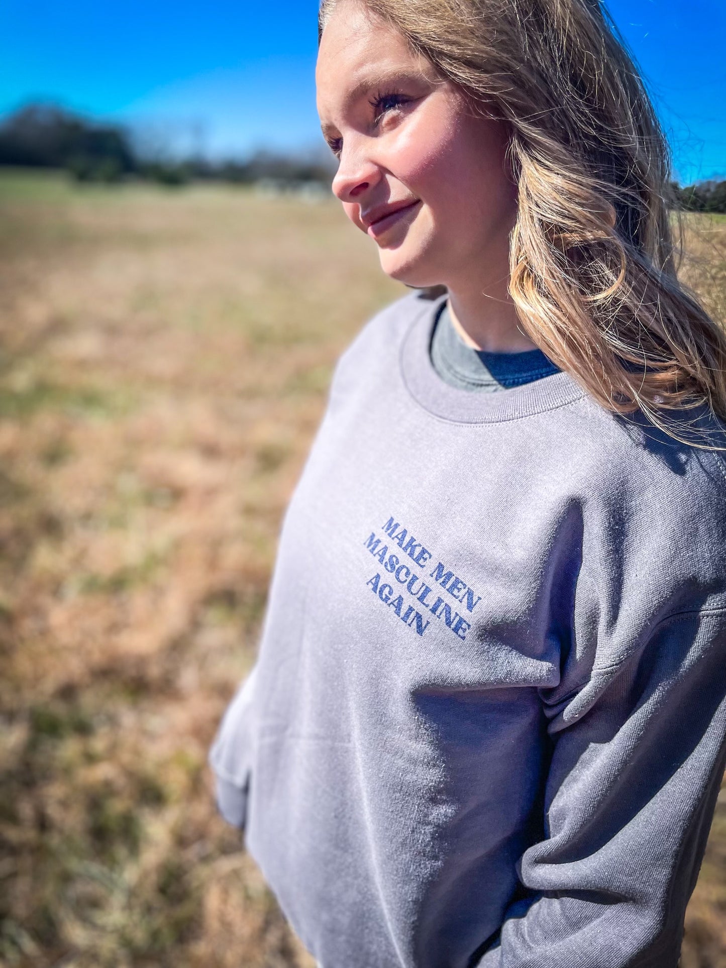 Make Men Masculine Again Crewneck