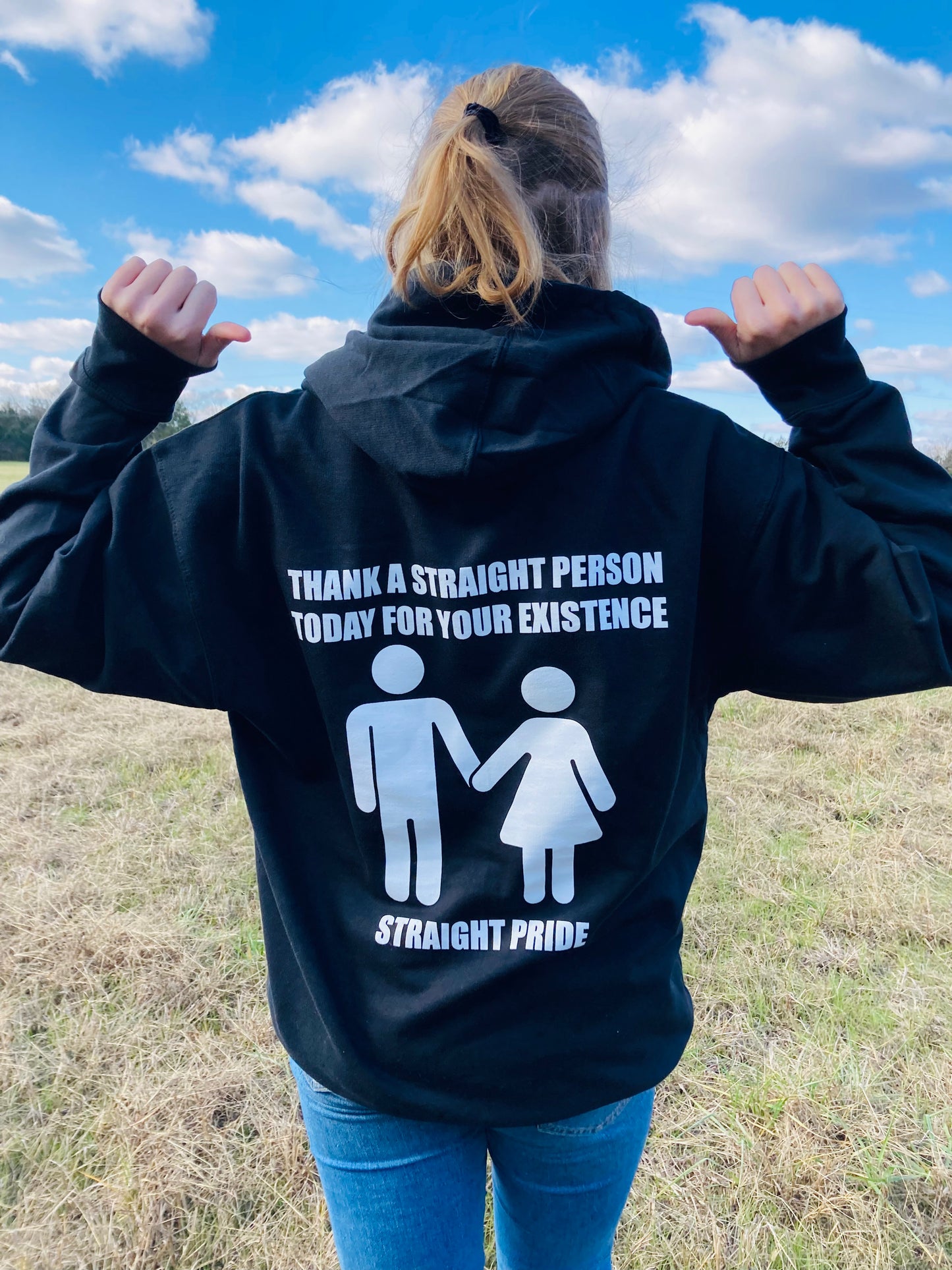 Thank A Straight Person Hoodie