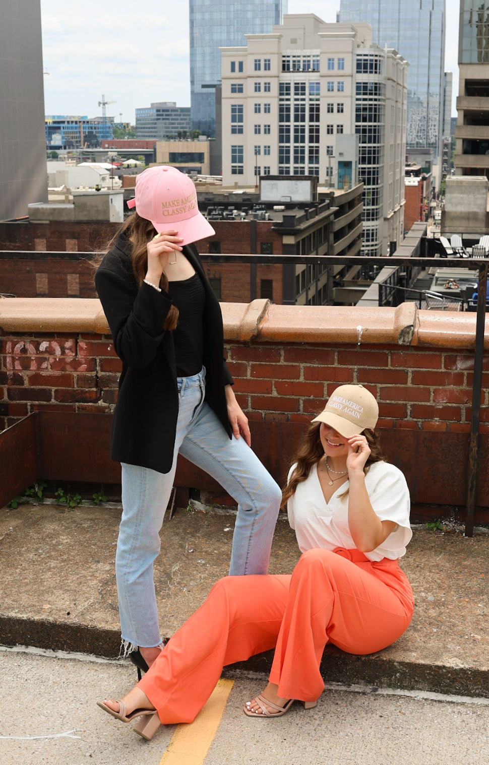 Pink Make America Classy Again Hat